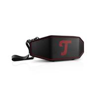 Teufel ROCKSTER Cross 2 - Altavoz Bluetooth portátil para Interiores y Exteriores, con batería de Larga duración de hasta 38 Horas, IPX5, Resistente al Agua, Altavoz estéreo - Black & Red