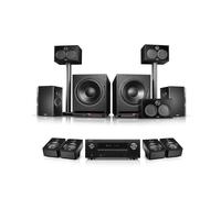 Teufel System 6 THX + Denon X3800H para Dolby Atmos "5.2.4-Set"