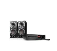 Teufel Theater 500S KOMBO 2 Sistema de Sonido - Sistema de Altavoces estéreo HiFi con Bluetooth aptX, WLAN, Sonido Premium, Radio Digital Dab+, Receptor de CD (Negro) (Negro)