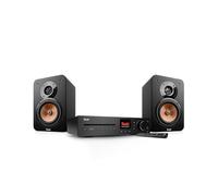 Teufel Ultima 20 KOMBO 3 SE - Sistema estéreo HiFi con Bluetooth y CD, potente, LAN, WLAN, radio digital DAB+, USB, sistema de 3 vías, música, películas, juegos (negro)