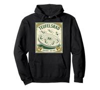 Teufelsrad Munich Oktoberfest Rueda del Diablo Vintage Alemán Sudadera con Capucha