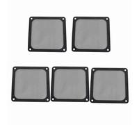 TEUOPIOE Magnetic PC Fan Dust Filter 2 Pack PVC Mesh Frame Air Vent Cover for Computer Case Cooling Dustproofss Screen for PC Tower and Desktop for Gamers PC Builders and Tech Enthusiasts