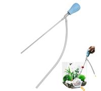 Teupyon Cuentagotas de pipeta de Limpieza para Acuario, Cambiador Manual de Agua, Pajita de Limpieza de para Agua Salada, camarones, cría de arrecifes, Agua Dulce