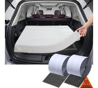 TEUVO Auto Adhesivo Belcro para Coches and SUV, Cintas Adhesivas Resistentes a Altas Temperaturas para Camping Colchón, Ventana Persianas, Asiento Fundas, 11CM Ancho 6M Largo