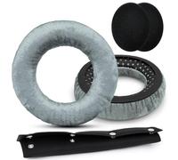 TEUYOE Juego de almohadillas de repuesto para la cabeza con Beyerdynamic T5P T1 DT440 DT990 DT880 DT770 PRO (gris, almohadillas para la cabeza)