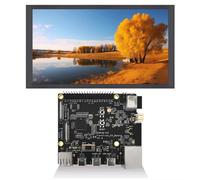 Teuypty Placa de Desarrollo -P4 Function EV Board para el Internet de Las Cosas en Hogares Inteligentes con Pantalla LCD de 7 Pulgadas y Resolución 1024x600