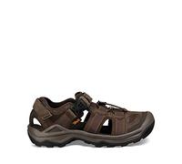 Teva Sandalia Omnium 2 Leather Punta Descubierta Hombre, Marrón (Turkish Coffee Tkcf), 45.5 EU