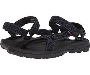 Teva Huracán 4, Sandalia Hombre, Wavy Trail Navy, 44.5 EU