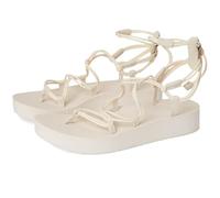 Teva Infinity - Sandalias de plataforma media para mujer, Coconut, 38 EU