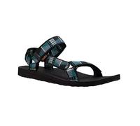 Teva - M Original Universal, Sandalias de Punta Descubierta Hombre, Azul (Peaks Black), 40.5 EU