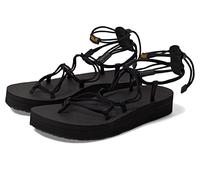 Teva Midform Infinity, Sandalia Mujer, Negro, 38 EU