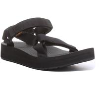 TEVA Midform Universal Punta Abierta Tira Vegano Mujer Sandalia Beis Marrón Ru 3