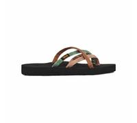 Teva Chanclas Olowahu para mujer – Maple Sugar Multi – Talla 36 EU