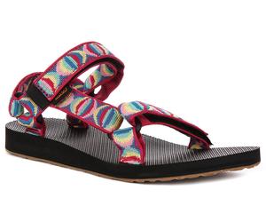 Teva Orig Universal Back Strap Prism Sandalia Para Mujeres En Beige EU 36-42