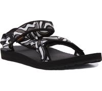 TEVA Original Universal Ola Efecto Sandalias Negras Blanco Mujer Talla 3-8