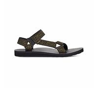 Teva Original Universal, Sandalia Hombre, Falda Negra y Oliva, 43 EU