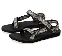 Teva Original Universal, Sandalias Deportivas Mujer, Dot Matrix Black Multi, 37 EU
