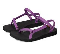 Teva Original Uni Delgado Secado Rápido Lona Sandalias Mujer En Morado UK 3-8