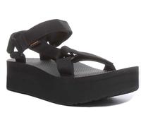 Teva Sandalia Con Tira Ajustable Tipo Plataforma Para Mujer Negro Olive EU 36-42