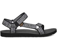 Teva Sandalia de cuña universal Midform para mujer, Windy Summer Negro/Gris, 13