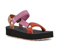 Teva Sandalia metálica universal Midform unisex para niños, Rosa Metálico Multi, 30 EU