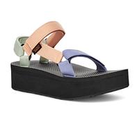 Teva Sandalia universal de forma plana unisex, Sherbert Multi, 38 EU