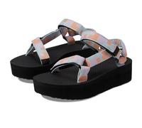 Teva W Flatform Universal, Sandalia Mujer, Retro Shapes Pearl Blue, 39 EU