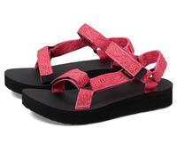 Teva Sandalias de cuña con correa al tobillo para mujer, Ripple Hot Pink, 39 EU