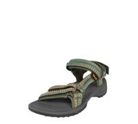 Teva Terra Fi Lite, Sandalias de Punta Descubierta Mujer, Verde (Burnt Olive Btol), 41 EU