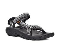 Teva Sandalias Omnium para hombre, Atmosphere Black White, 36 EU