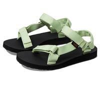 Teva - Sandalias universales originales veganas, chanclas de color verde y rojo, 39 EU