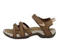 Teva Sandalias W Tirra LeatherSport para mujer, marrón miel, 8 UK