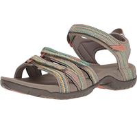 Teva Tira, Sandalias de Punta Descubierta Mujer, Multicolor Taupe Multi Tpm, 40 EU