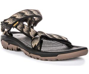 TEVA Tiras Huracán XLT2 Secado Rápido Senderismo Hombre Negro Sandalia Oliva