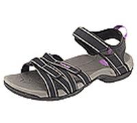 Teva Tirra - Sandalias Deportivas para Mujer, Color Negro, Talla 36