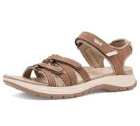 Teva Tirra Sport Leather - Sandalias de senderismo para mujer, beige, 36 EU
