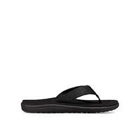 Teva Voya Flip Masculino Negro Estilo de vida - Sandalias (Masculino, Flip-Flops, Plano, Negro, Estilo de vida, Monótono)