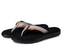 Teva W Voya Flip, Sandalia Mujer, Gris Antiguo Multi, 37 EU