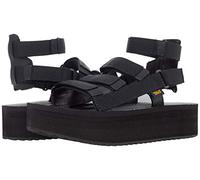 TEVA W Flatform MEVIA, Sandalias Mujer, Black, 38 EU