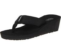 Teva Women's Mush Mandalyn Flip Flop,Motif Black,8 M US