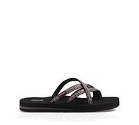 Teva Women's Olowahu Flip-Flop, Black 739 Felicitas Black, 41 EU