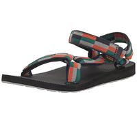 Teva Women's Original Sandal Sports and Outdoor Lifestyle Sandal, Retro Block Total Eclipse, 47 EU