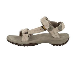 Teva Women's Terra Fi Lite Suede Sandal, Feather Grey, 10 UK
