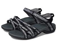Teva Women's W Tirra Sandal, Palms Black White, 37 EU