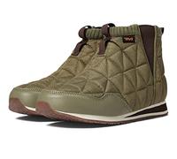 Teva Zapato sin cordones Reember Mid ligero cómodo para interiores y exteriores para mujer, Burnt Olive, 39 EU