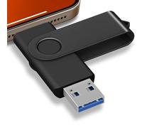 TEWENE USB C 64GB 1 unidad flash USB 3.0 para teléfono y tableta, memoria USB 2 en 1 (USB-C y USB-A), para teléfono/tableta/teléfonos Android y ordenadores.