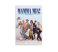 TEWRGEU Póster de Mamma Mia para pared, lienzo estético, pintura vintage para habitación, 30 x 45 cm, estilo sin marco