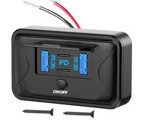 Tewzafiya Adaptador para encendedor de coche - Toma de mechero rápido, dispositivo multipuerto para coche, autobús, camión