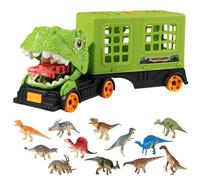 Tewzafiya Camión De Juguete Dinosaurio,Juego De Transporte De Coche Tiranosaurio Juguetes - Juegos Educativos Interactivos Para Interpretación | Regalo Niños Navidad Cumpleaños Niños Niñas