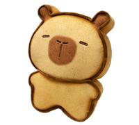 Tewzafiya Capybara Peluche Almohada Capybara - Decoración de polón de más caries | Expresión viva de juguete animal de peluche para dormitorio, sofá, sala de estar, coche, coche